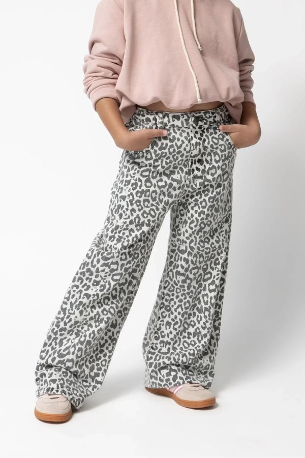 ΠΑΝΤΕΛΟΝΙ LEOPARD DENIM Alice