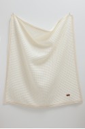 Εκρου κουβέρτα με δαντέλα 